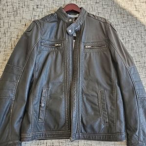 Leather Jacket - dark brown